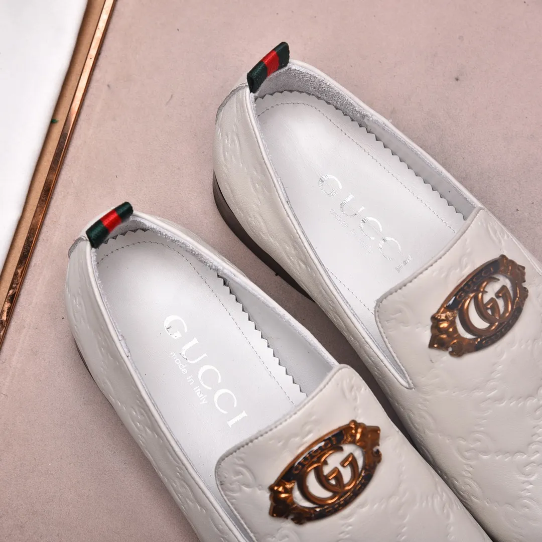 Men's shoes💰540📛📛Original (water-dyed cowhide) Gucci GUCCI official website formal shoes🌀 Italian🇮🇹imported cowhide➕top imported water-dyed cowhide lining💋Finely handmade original bottom, the real thing looks better when photographed in person Standard size 38-44